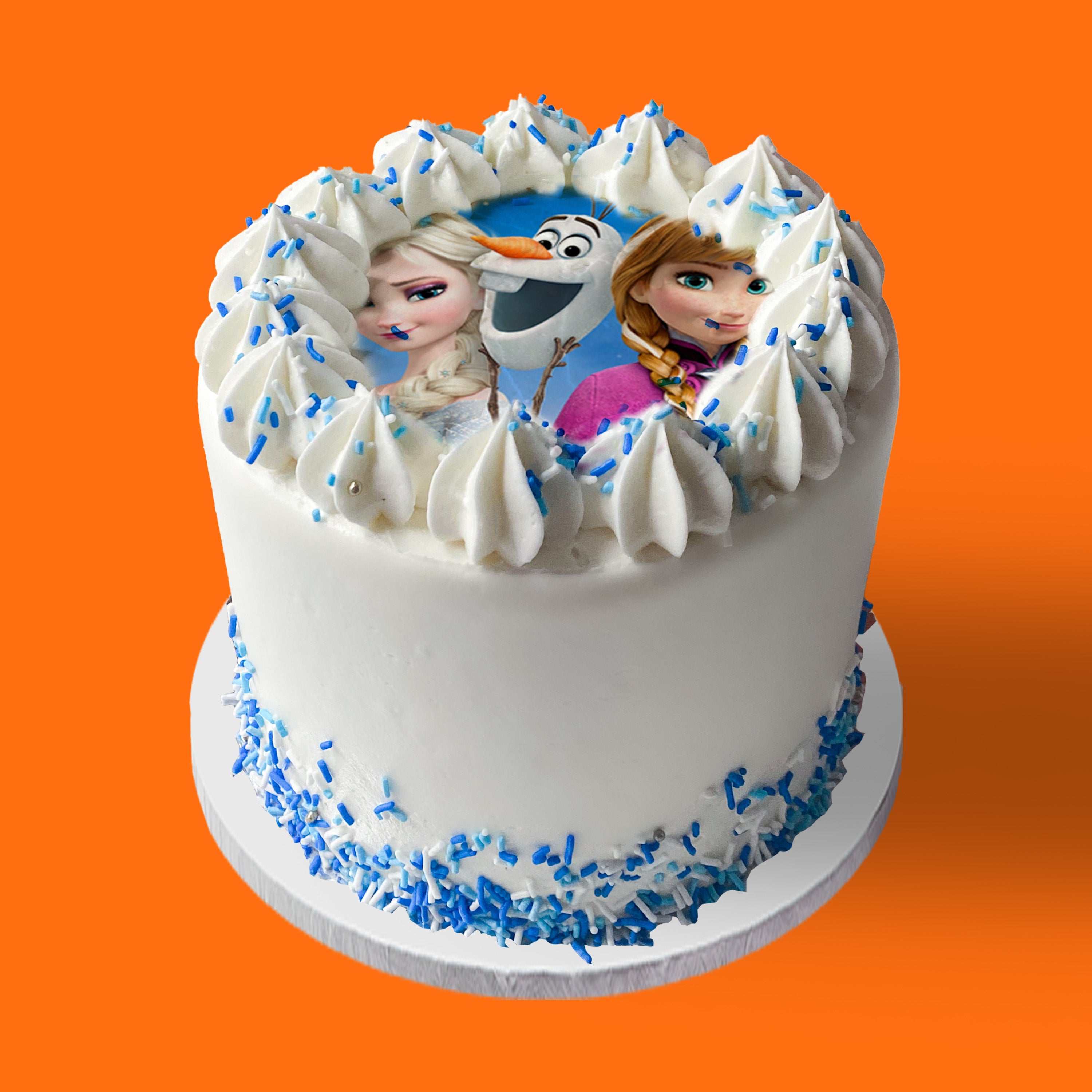 Frozen Birthday Cake - Buy Online, Free UK Delivery — New Cakes
