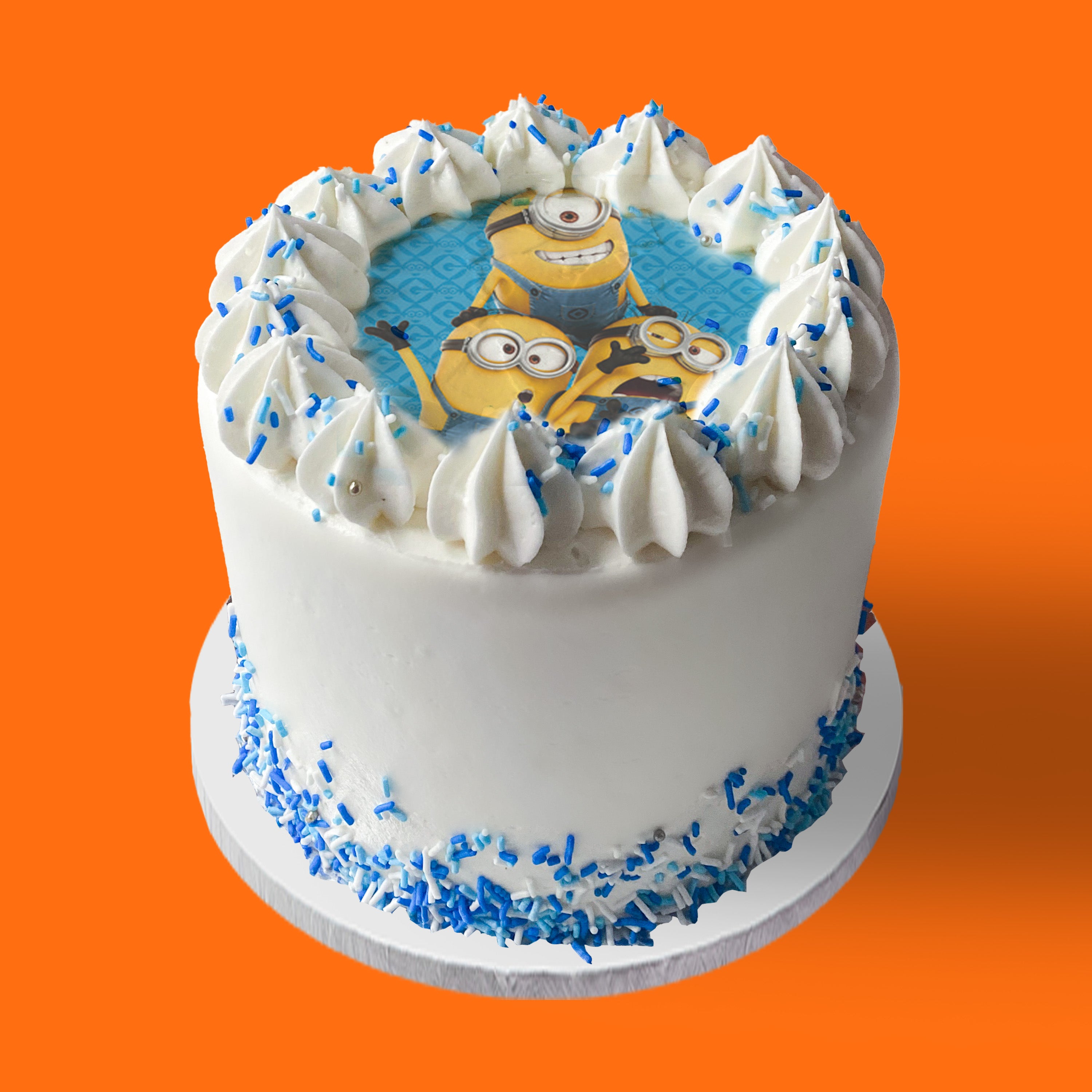 Despicable Me Minion Party Cake